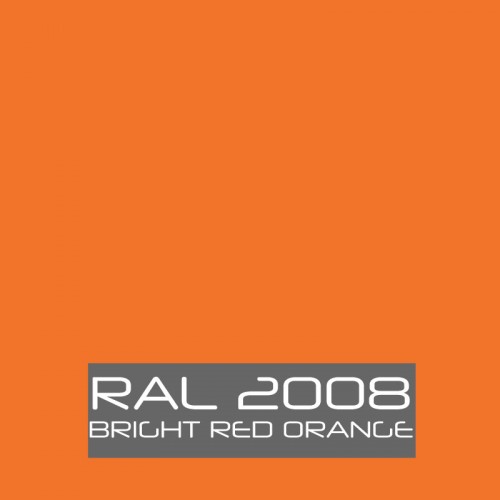 RAL 2008 Bright Red Orange